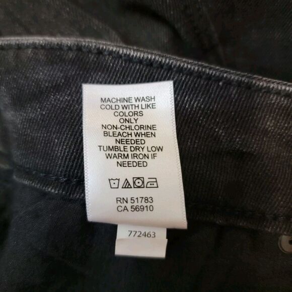 Maurices Jeans Womans Medium Black Limitless Jegging Stretch Denim Button Fly - Picture 8 of 8